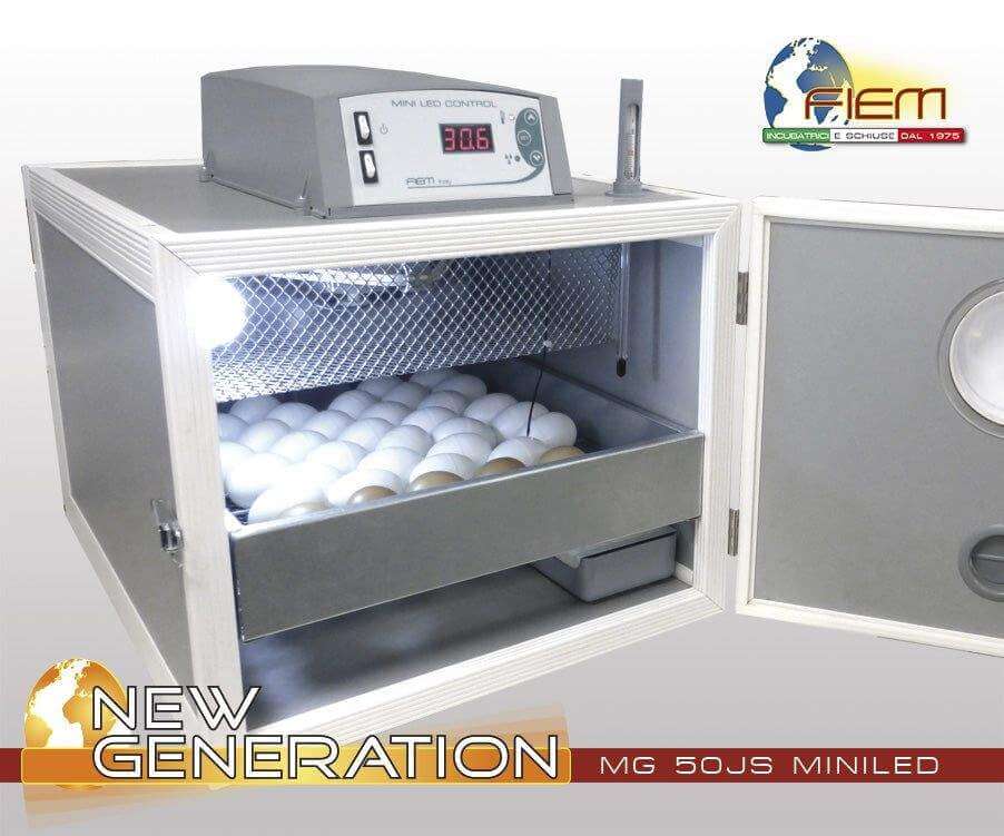 Incubatrici Fiem serie MG da 50 a 1200 uova