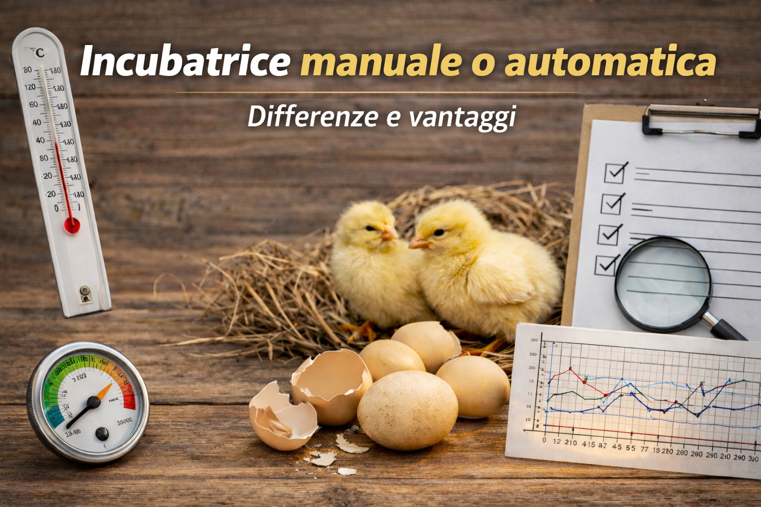 Incubatrice uova manuale o automatica: differenze e vantaggi - SD Incubatrici 