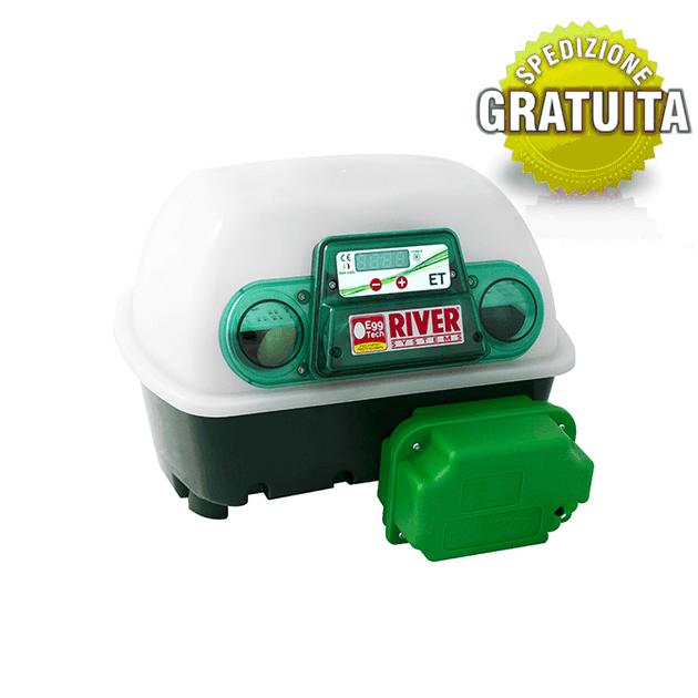 Incubatrice River Systems ET 12 con girauova automatico