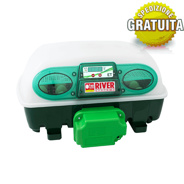Incubatrice River Systems ET 24 con girauova automatico