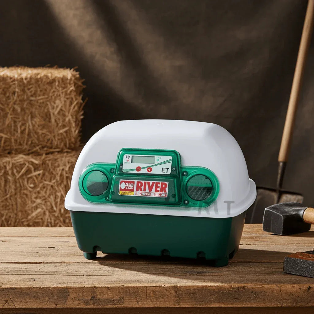 Incubatrice Digitale River Systems ET 12 con Girauova Automatico OVOMATIC - SD Incubatrici 