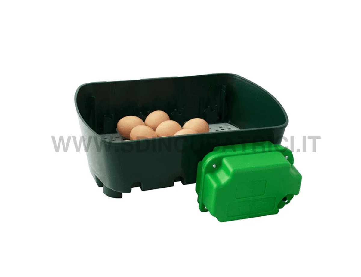 Incubatrice Digitale River Systems ET 12 con Girauova Automatico OVOMATIC - SD Incubatrici 