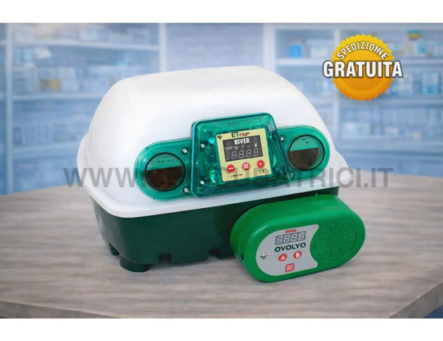 Incubatrice Digitale WiFi River Systems ET TOP 12 con Controllo Smart - SD Incubatrici