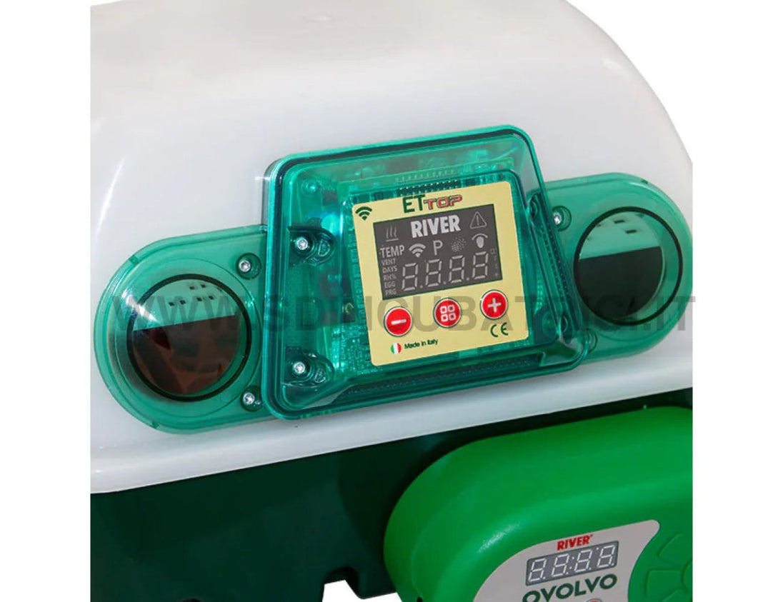 Incubatrice Digitale WiFi River Systems ET TOP 12 con Controllo Smart - SD Incubatrici 