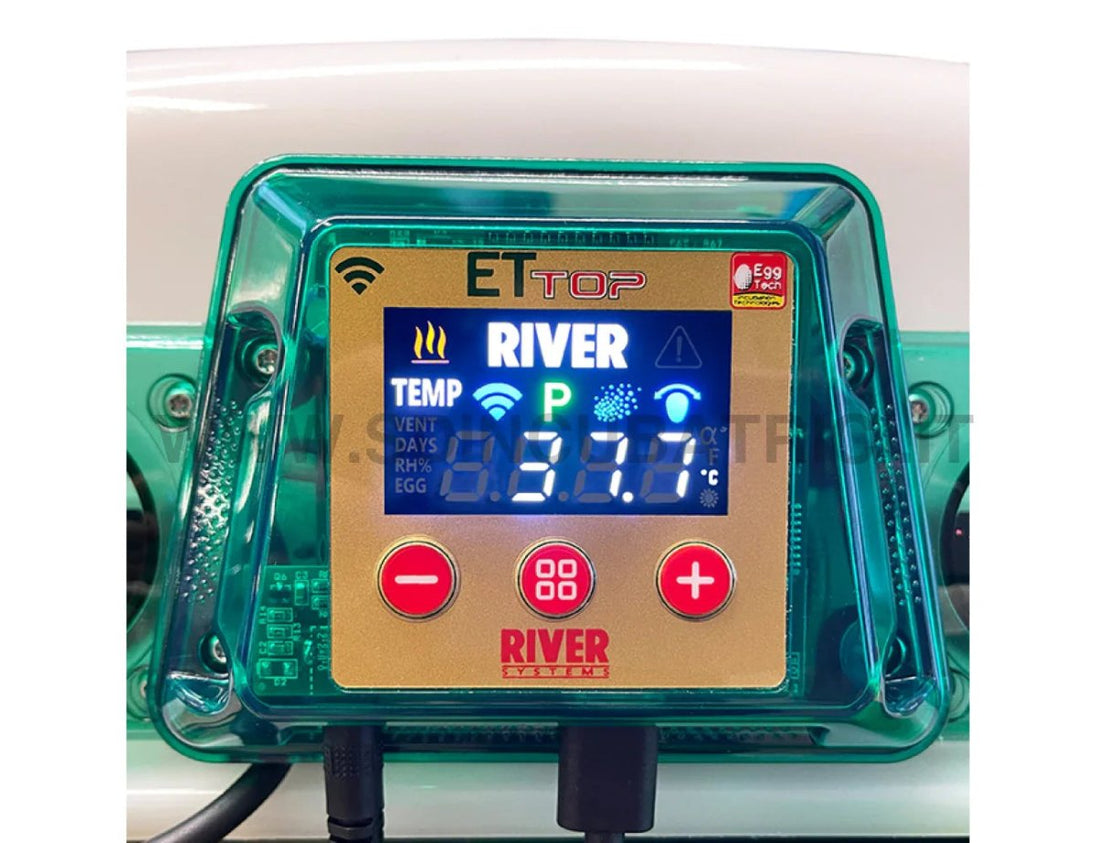 Incubatrice Digitale WiFi River Systems ET TOP 12 con Controllo Smart - SD Incubatrici 