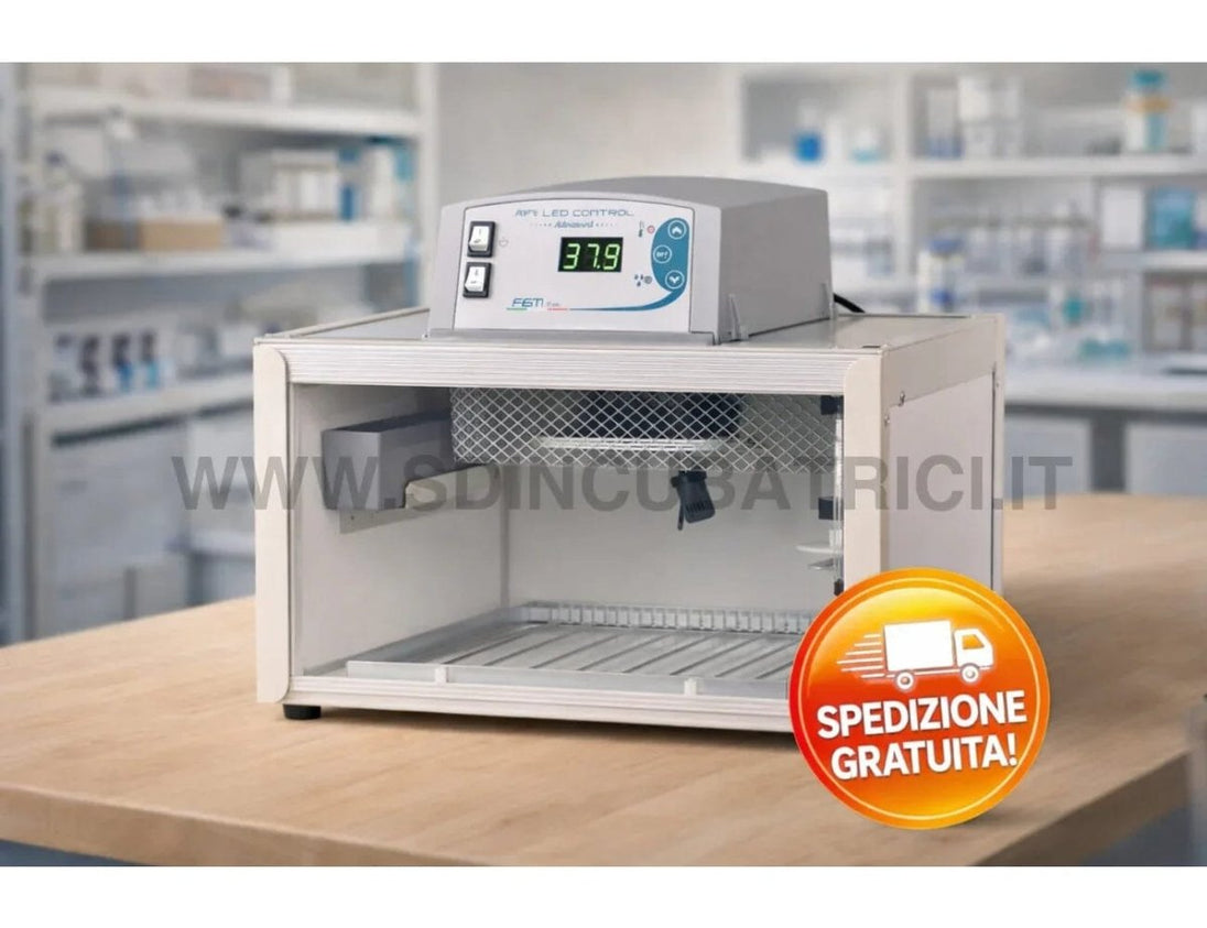 Incubatrice Fiem Cip Cip 40 con Girauova Automatico - Termostato Miniled Advanced - SD Incubatrici 