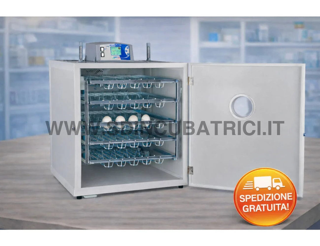 Incubatrice Fiem MG 320 S Maxi Pro con Girauova Automatico - Lcd Evo Plus - SD Incubatrici 