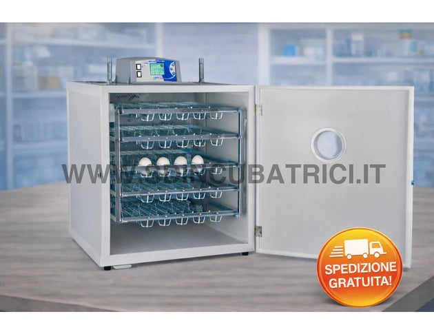 Incubatrice Fiem MG 320 S Maxi Pro con Girauova Automatico - Lcd Evo Plus - SD Incubatrici 