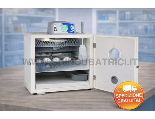 Incubatrice Fiem MG 50 BIRD per Uccelli Esotici - Controllo Preciso Temperatura e Umidità - SD Incubatrici