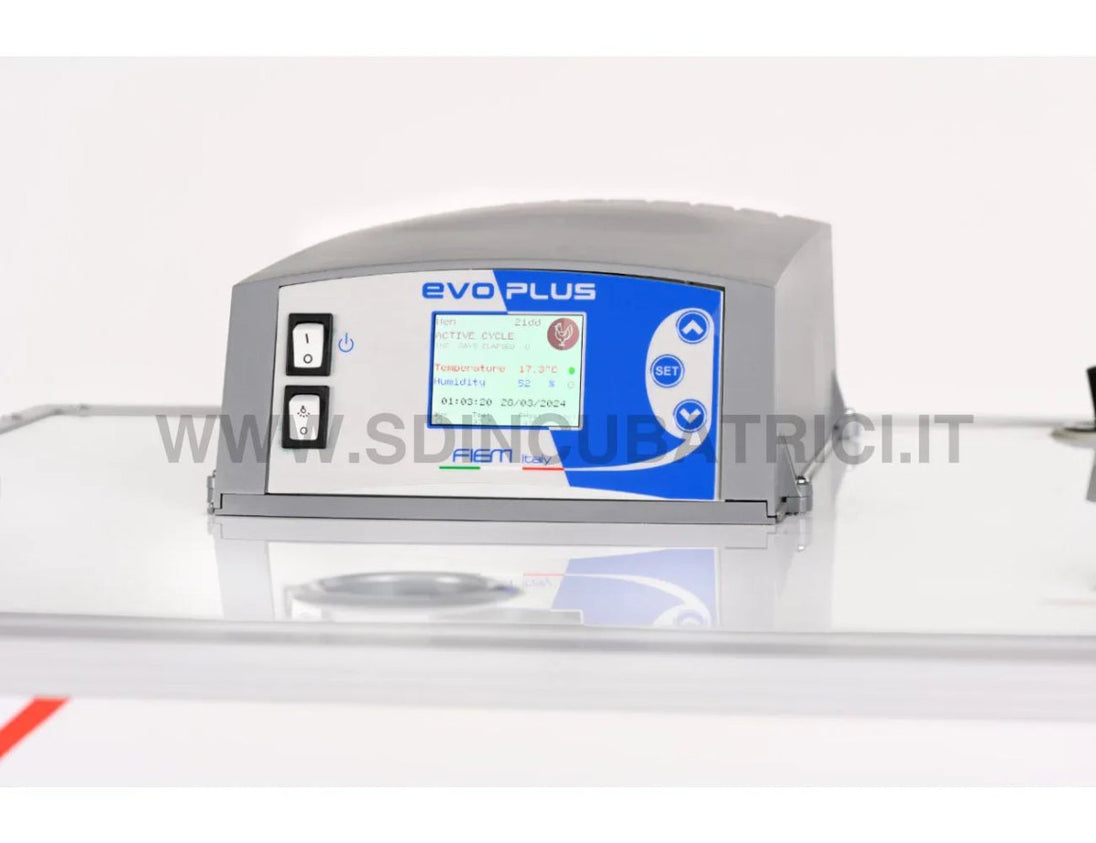 Incubatrice Fiem MG 50 BIRD per Uccelli Esotici - Controllo Preciso Temperatura e Umidità - SD Incubatrici 