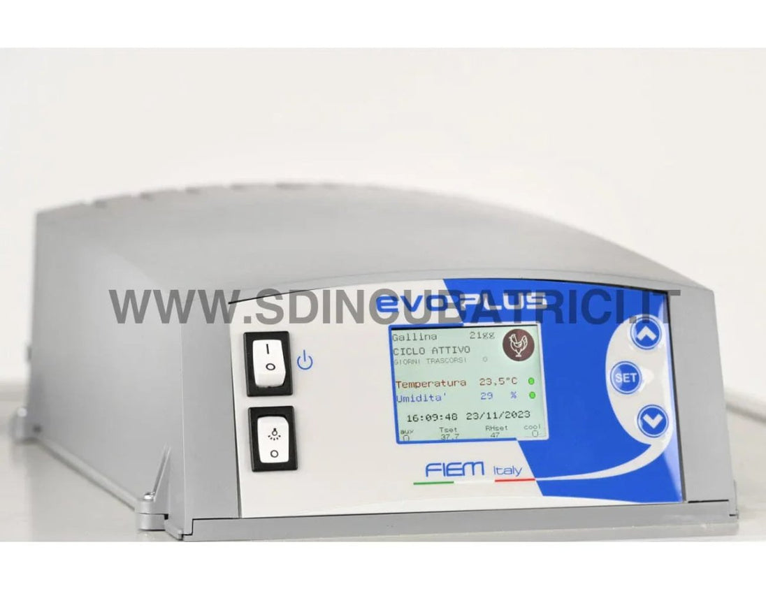 Incubatrice Fiem MG 70/100 Setter con Girauova Automatico - Termostato Miniled Advanced - SD Incubatrici 