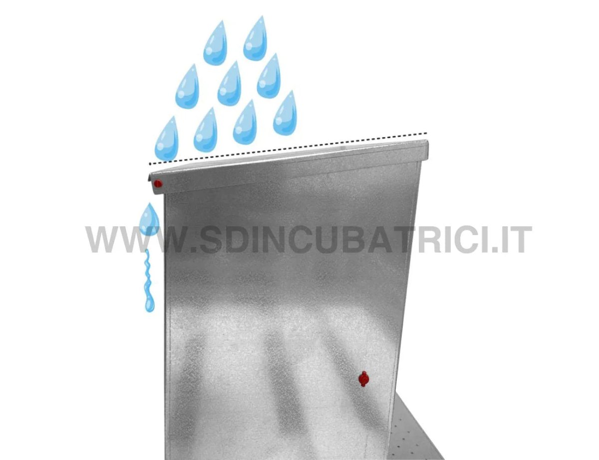 Mangiatoia Automatica a Pedale River Systems ALMA 19L per Polli e Volatili - SD Incubatrici 