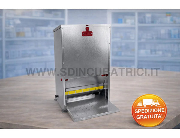 Mangiatoia Automatica a Pedale River Systems ALMA 30L per Polli e Volatili - SD Incubatrici