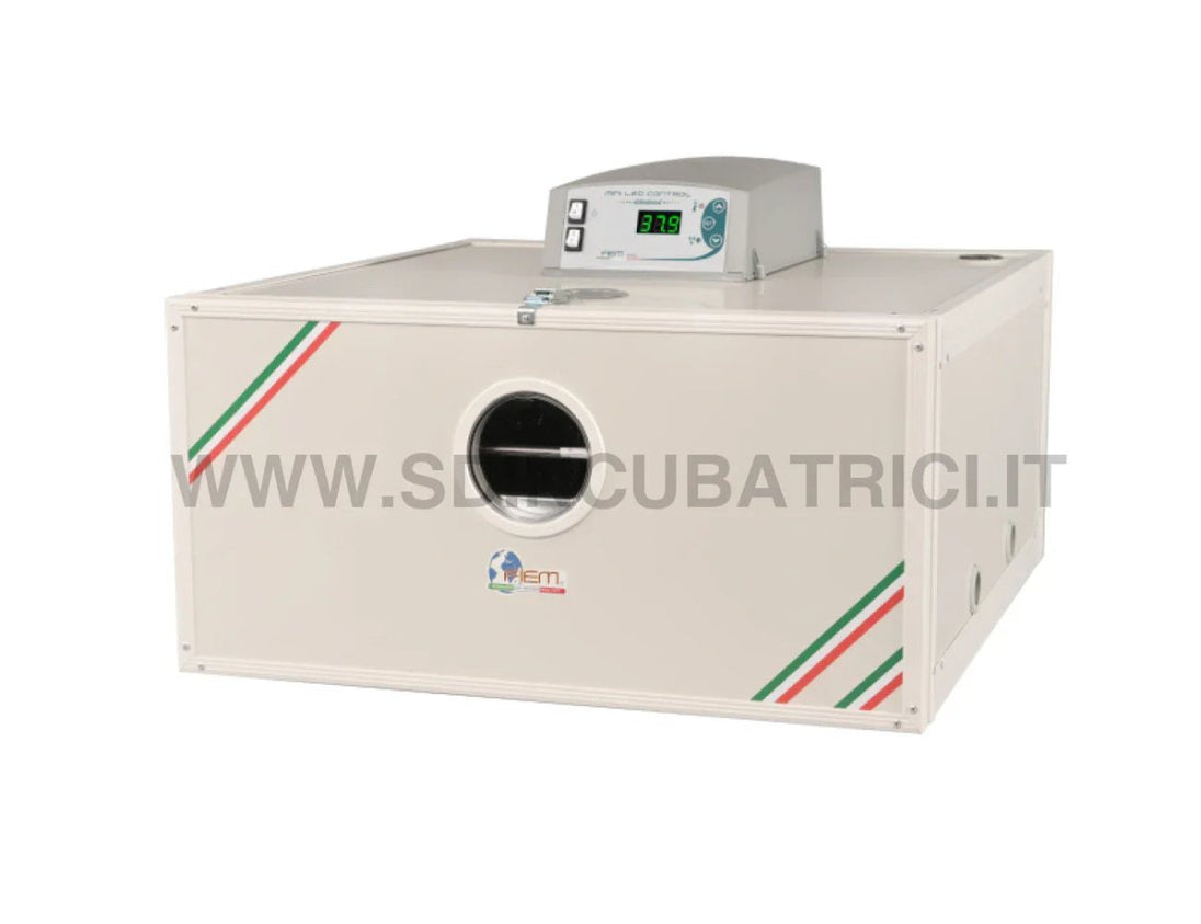 Schiusa Fiem MG 100H in Acciaio Coibentato - Camera di Schiusa Professionale - SD Incubatrici 