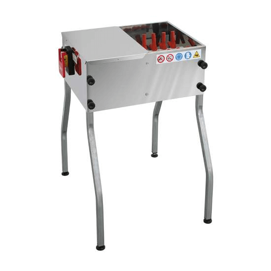 Spiumatrice ad umido PIUMINA STANDARD con rullo a 24 dita